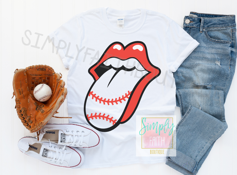 Baseball Tongue Tee