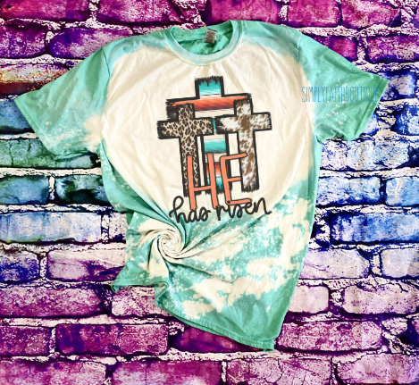 He Has Risen Western Tee