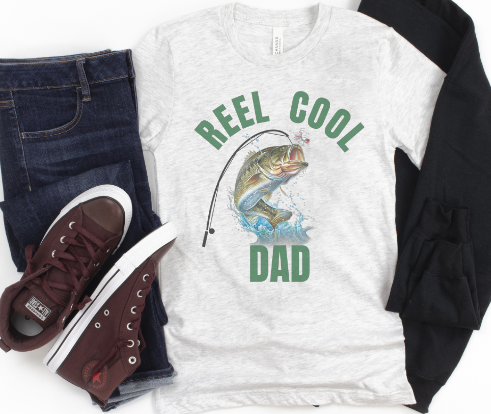 Reel Cool Dad tee