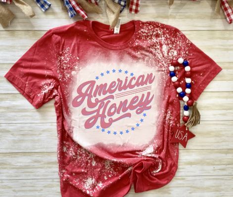 American Honey Bleached Tee