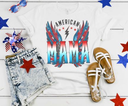 American Mama Wings Tee