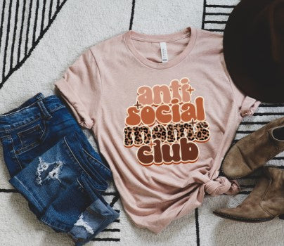 AntiSocial Moms Club Tee