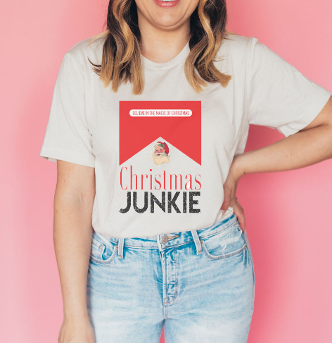 Christmas Junkie Tee