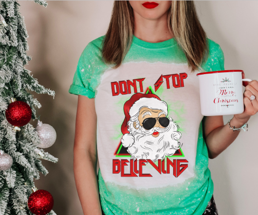 Don't Stop Believin Rockin Santa