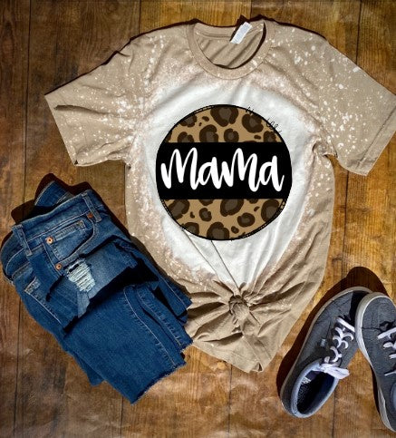 Mama Tan Leopard Circle