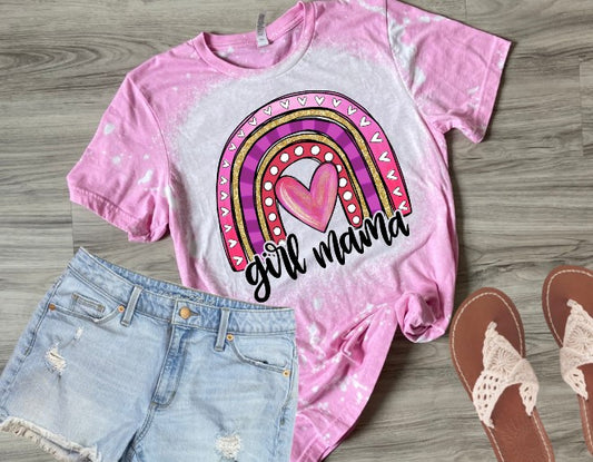 Girl Mama Rainbow Tee