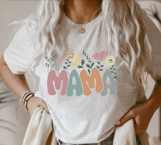 Mama Flowers Tee