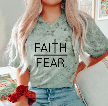 Faith Over Fear CC Tee