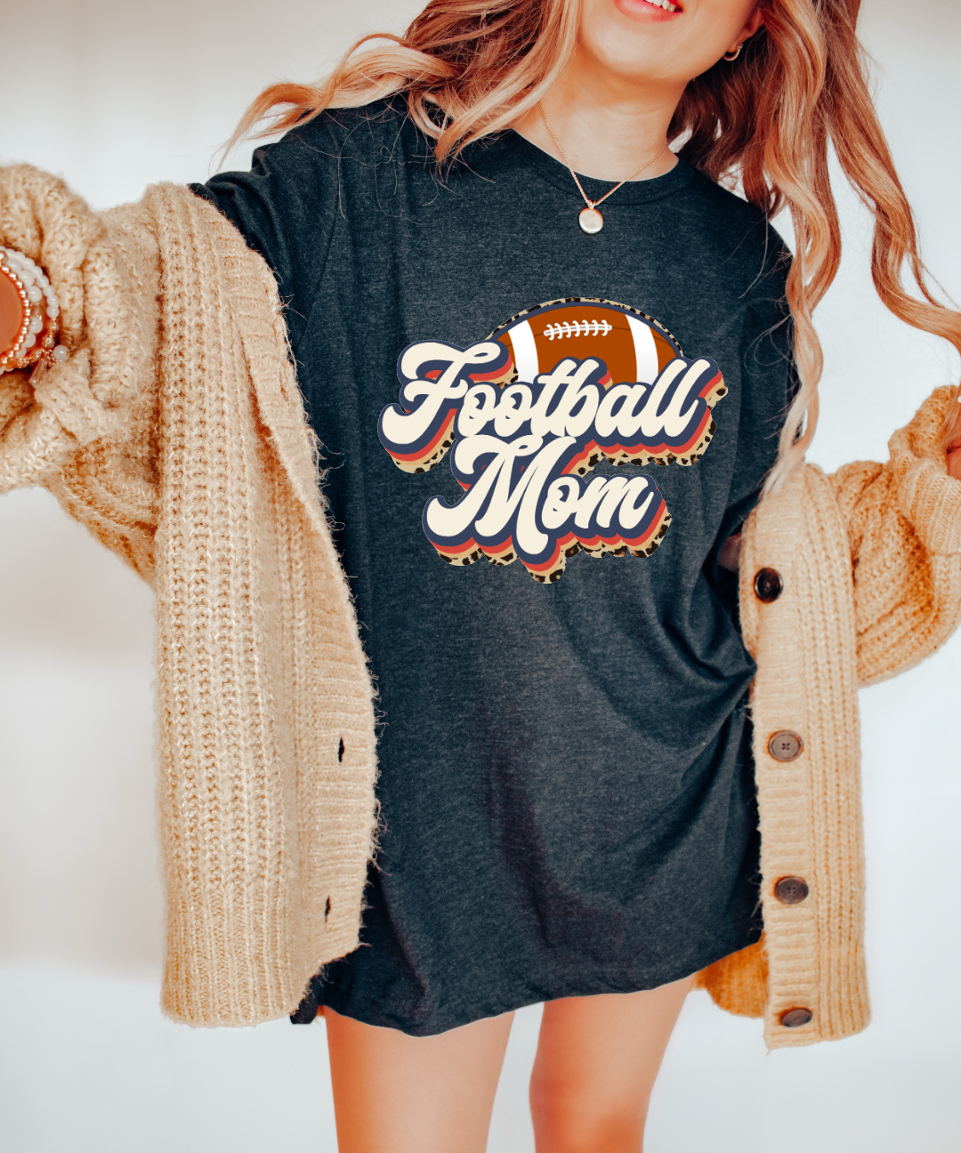 Football Mom Retro