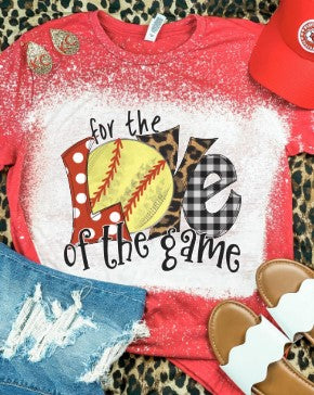 For the Love of the Game Softball Tee