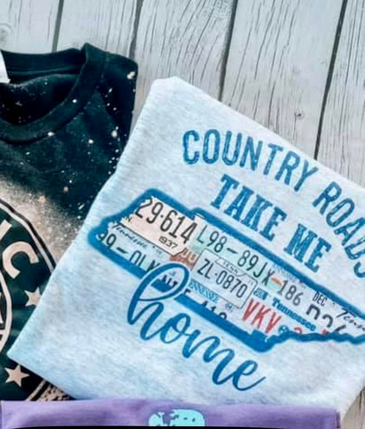 Country Roads TN tee