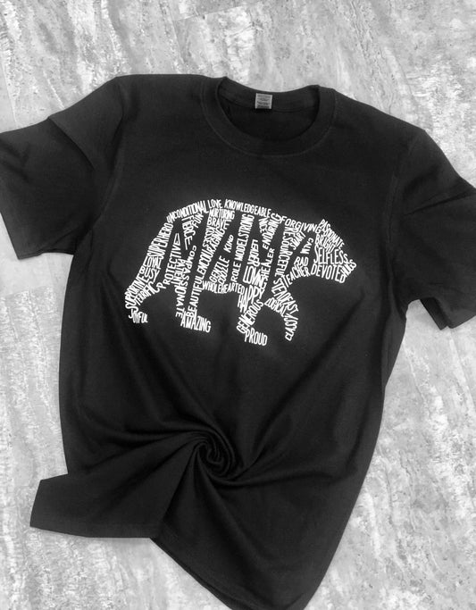 Mama Bear Words Tee