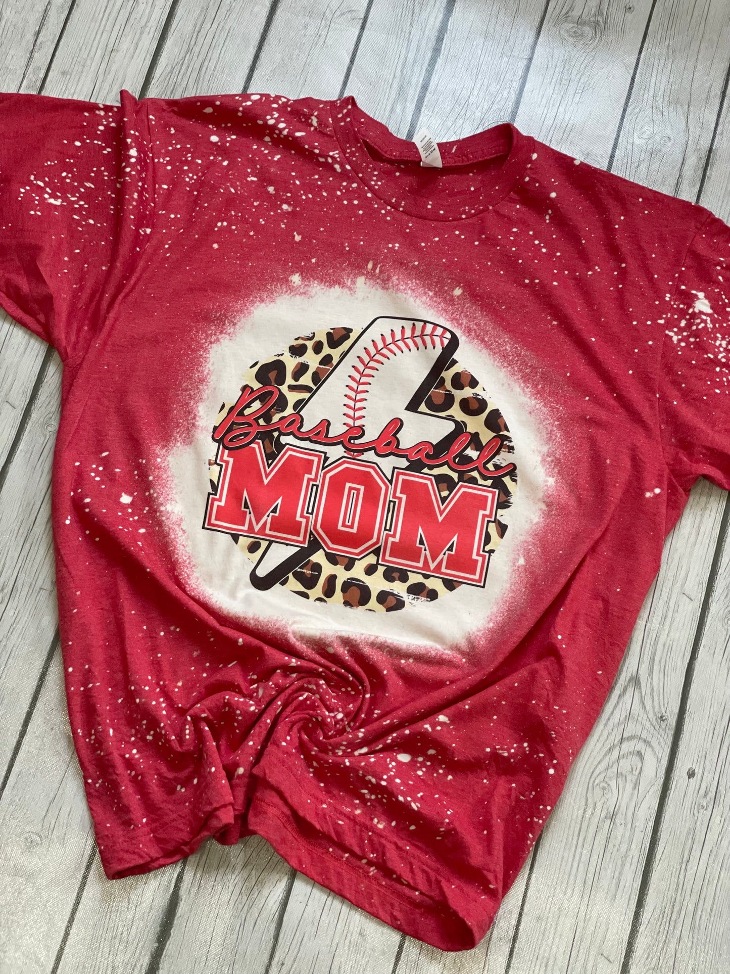 Baseball Mom Lightning Tee