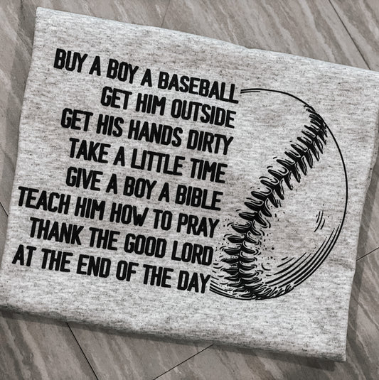 Buy A Boy A Baseball