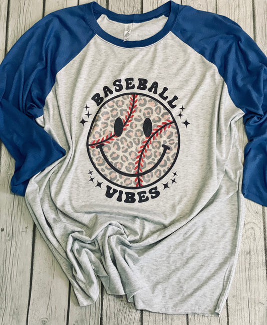 Baseball Vibes Raglan