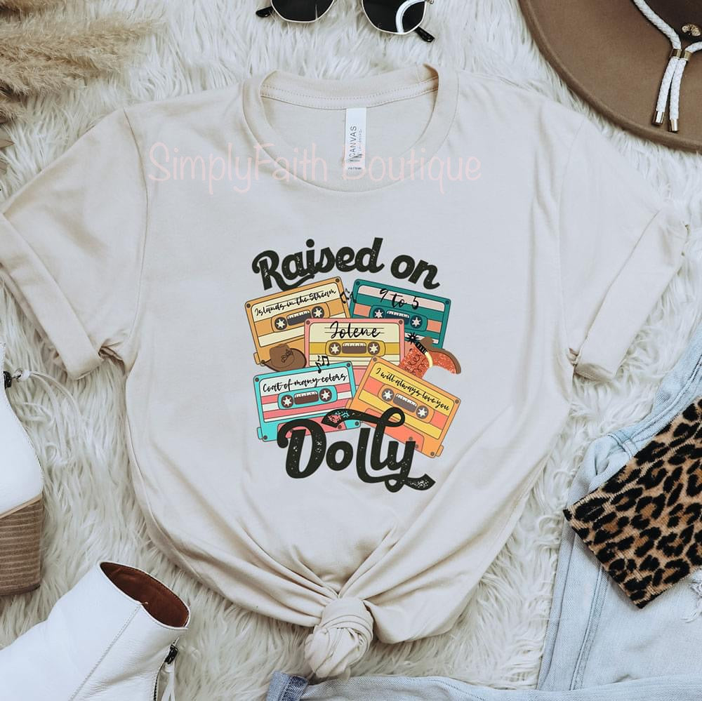 Raised On Dolly Mixtapes Tee