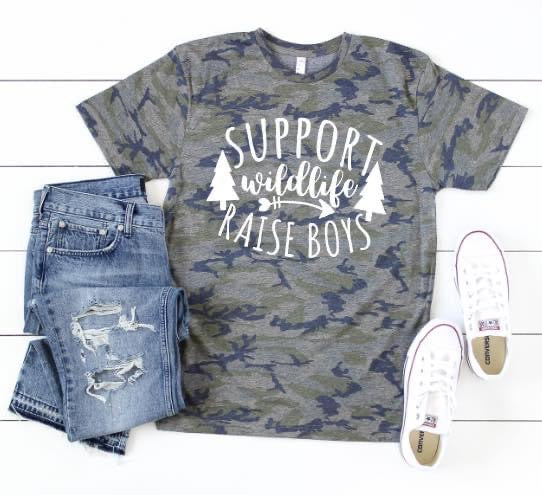 Support Wildlife Raise Boys Tee