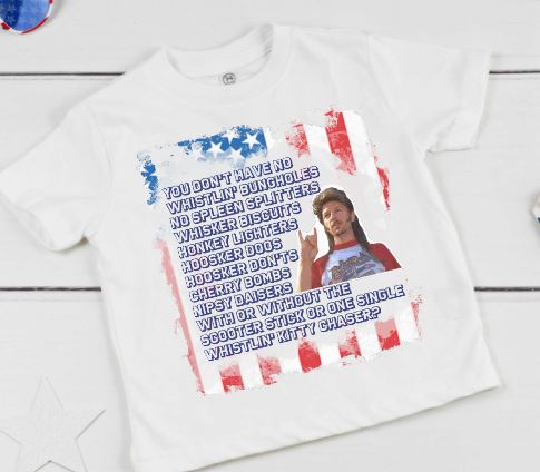 Joe Dirt Fireworks Tee