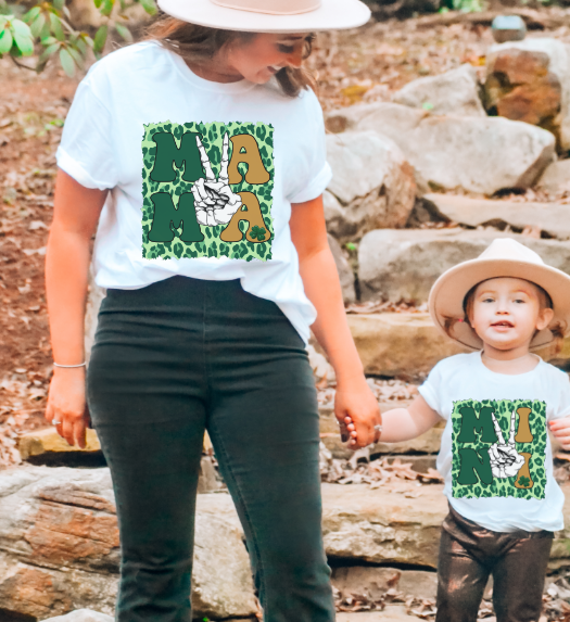 Mama Mini Green Skeleton set