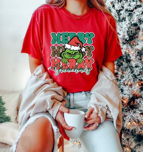 Merry Grinchmas- COMFORT COLORS