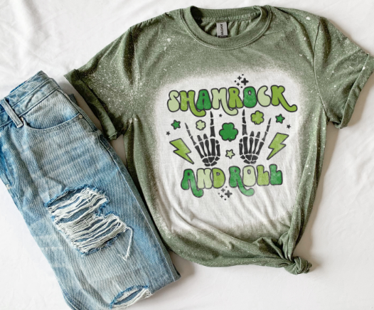 Shamrock and Roll Tee